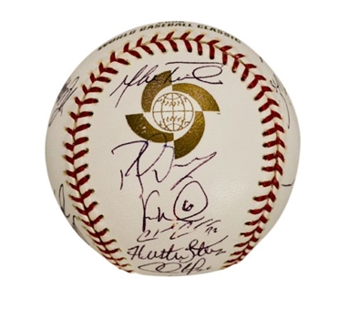 2006 Team USA World Baseball Classic Team-Signed Baseball (21 Signatures) 